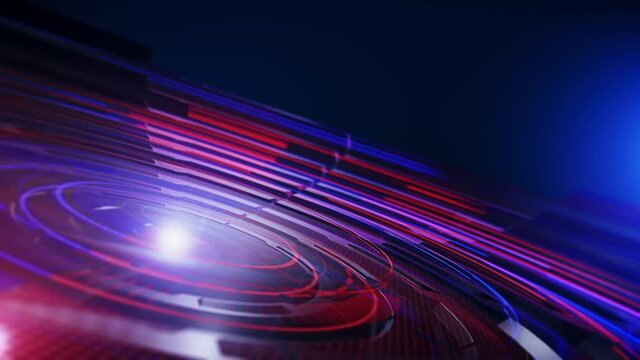 News background platform Loop, Background for news report and breaking news on world live report