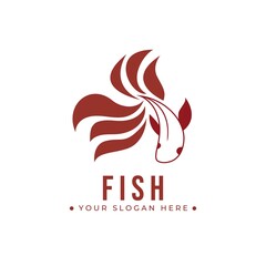 Aquascape logo design. Vector logo design for aquascape brand