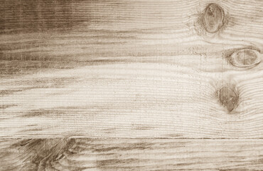 Vintage wood background texture for design floor panel siding and fence. Old pine natural plank table wall in summer. Light dark wooden board clear with pattern woodwork oak brown grain, timber rough.