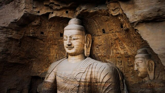 Buddha Stone Carving of Yungang grottoes