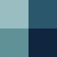 Set of abstract vector seamless background consisting of small dots and circles.