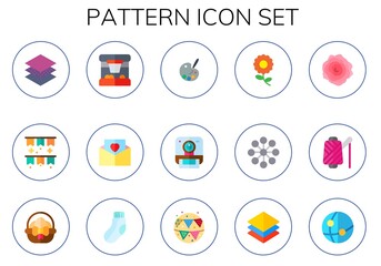 pattern icon set