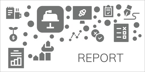 report icon set