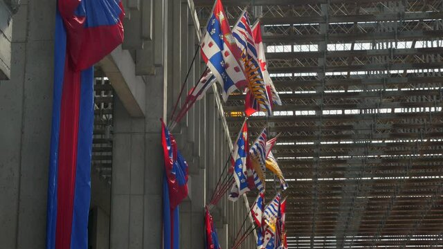 Flags, SFU, Burnaby Canada