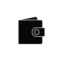 Wallet icon vector