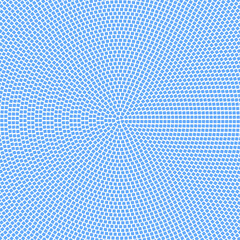 Pop art colorful comics book magazine cover. Polka dots white and blue background. Cartoon funny retro pattern. Vector halftone illustration. 90-s style. Template design for poster, card, flyer.