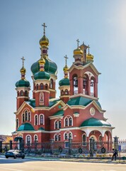 Fototapeta na wymiar Ukrainian Orthodox Church in Talne, Ukraine