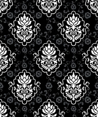 Orient classic pattern. Seamless abstract background with vintage white elements. Orient vector background. Ornament for wallpaper and packaging