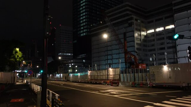 東京駅前常盤橋プロジェクト　夜景