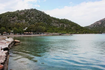 Foto op Canvas Lake Vouliagmeni near Loutraki Greece © Christos