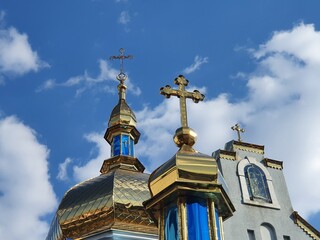 Fototapeta na wymiar Parish, Church of Saint Joseph the Betrothed, Ivano-Frankivsk, Ukraine