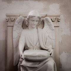 ange église saint prière ailes