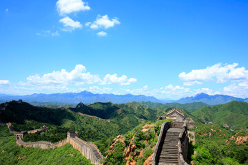 The Great Wall is in China.