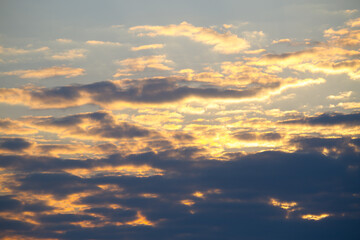 Beautiful cloudscape background