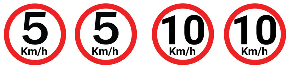 Speed Limit signal km/h
