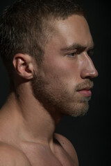 Portrait of bodybuilder