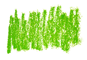 texture pastel green bright chalk stroke background white element crayon scribble