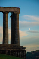 beautiful light and monument 