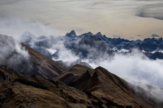 Allg&auml;uer Alpen im Herbst