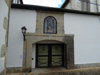 Buildings in Lekeitio Fisehrmen Village Spain