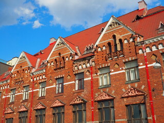 The ancient Russian city of Vyborg. An ancient city by the sea.