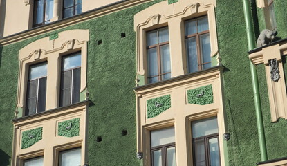 The ancient Russian city of Vyborg. An ancient city by the sea.