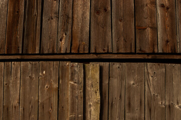 Old wooden wall