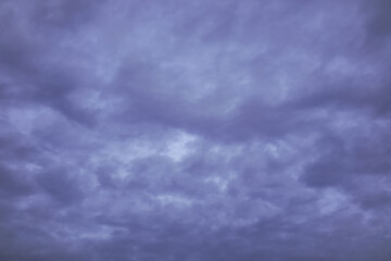 storm clouds in the sky