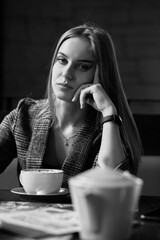 sad young woman