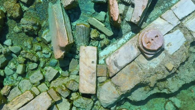 Cleopatra's Antique Pool - Pamukkale Turkey.