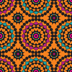 Seamless African Ethnic Design Pattern for fabric and textile print