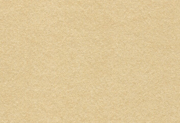 Close up view of textured light brown coloured creative paper background. Extra large highly detailed image.