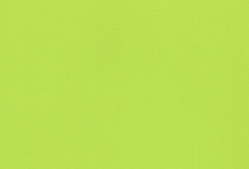 Bright green coloured creative paper background. Extra large highly detailed image.