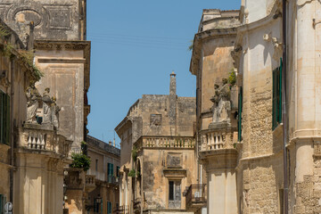 Lecche town italy puglia