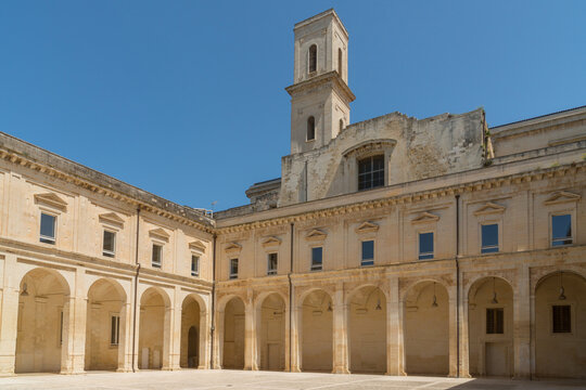Lecche town italy puglia