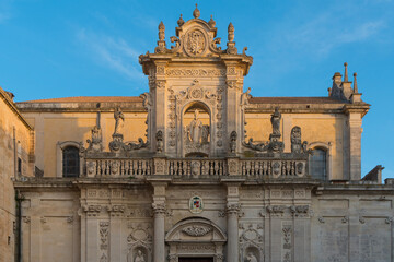 Italy Puglia lecche church