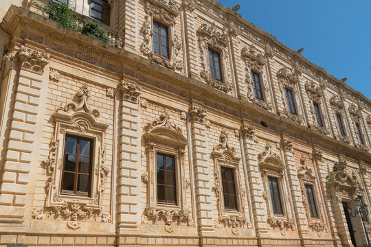 Lecche town italy puglia