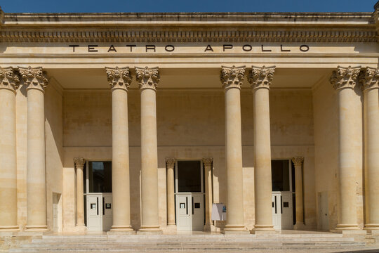Lecche town italy puglia