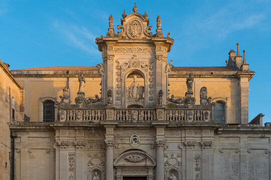 Italy Puglia lecche church