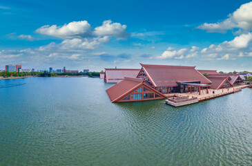 Obraz premium Guangfulin site scenic spot, Shanghai, China