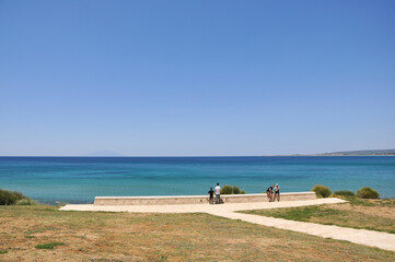 Canakkale, Turkey - June 24, 2011: ANZAC cove, Gallipoli