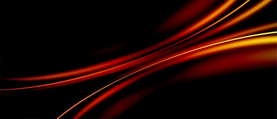 abstract golden lines background 