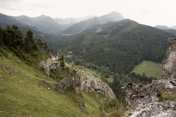 Fototapeta na wymiar Polish Tatra mountains.