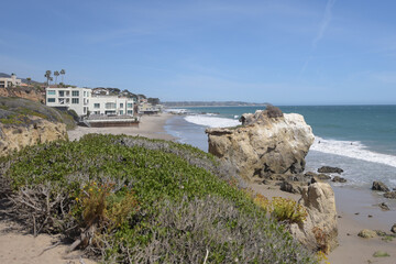 Malibu Beach in California / El Matador Beach / Malibu Strand in Kalifornien
