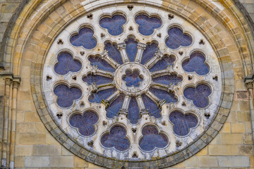 Bayonne, France. 19.06.2020. Catholic cathedral in the centre of Bayonne. High quality photo