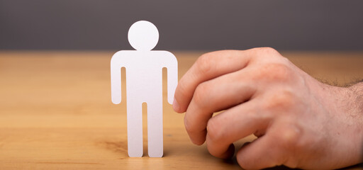 employee job recruitment person symbol