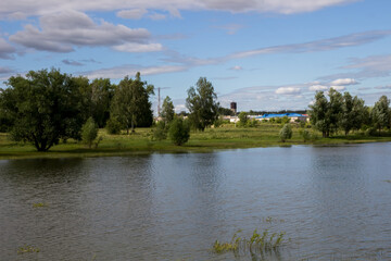 photo of a small lake