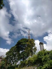 Obraz premium tower in the sky