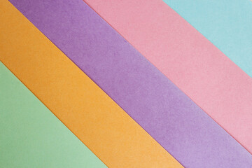 Fototapeta premium Colorful paper background. The concept of 