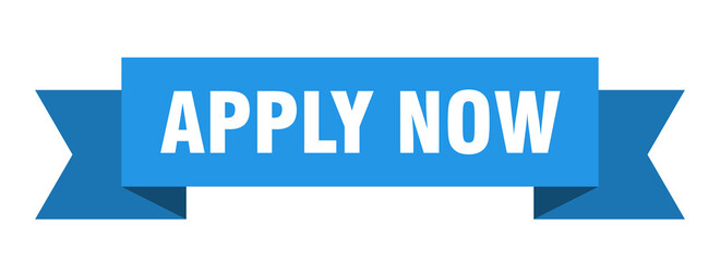 apply now ribbon. apply now isolated band sign. apply now banner